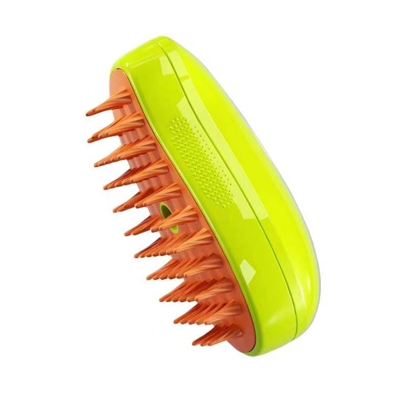 3-in-1 Steam Brush for Pet Grooming and Hair Removal